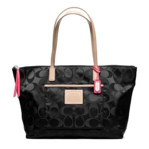 Coach Signature Legacy Tote Bag